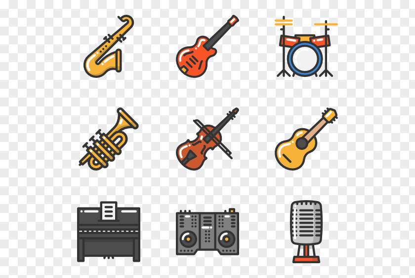 Musical Instruments Orchestra PNG