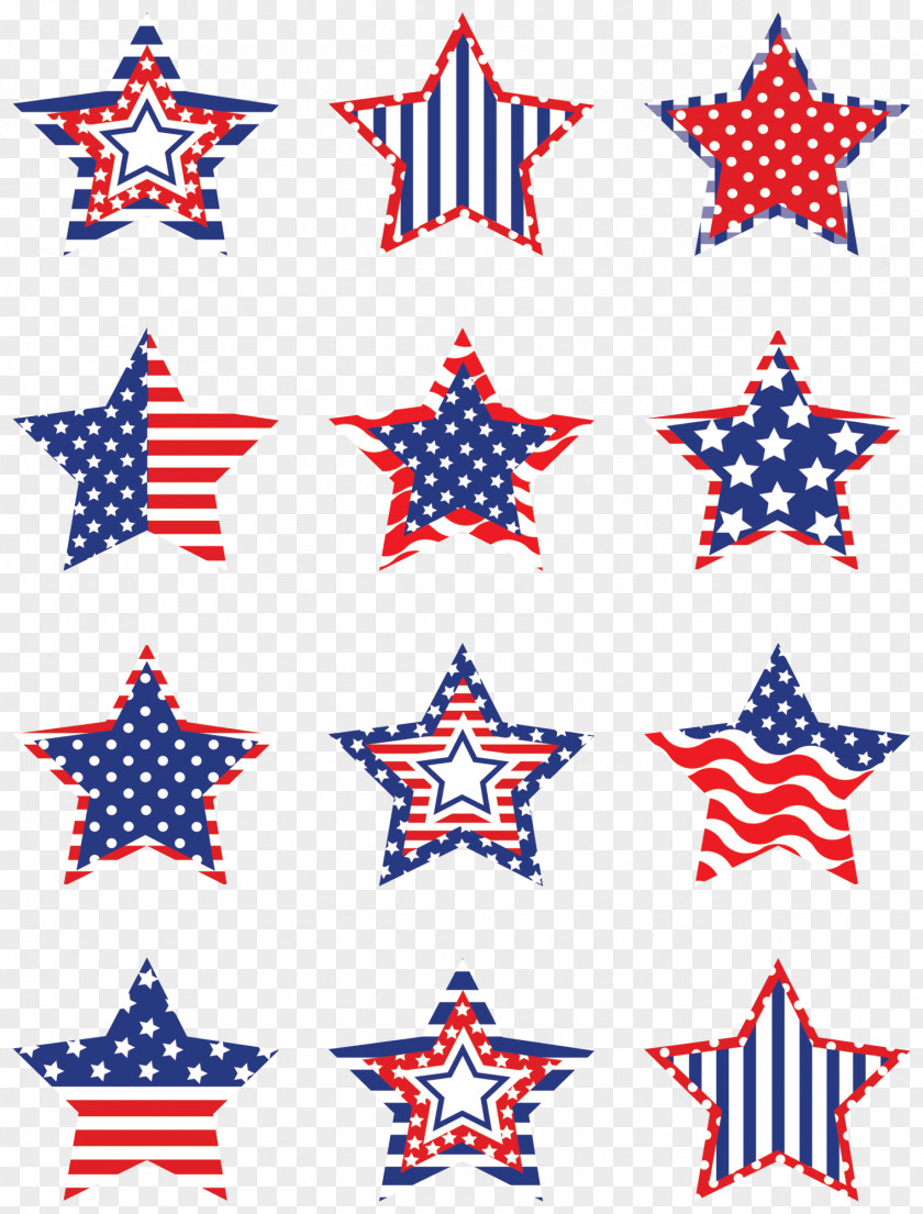 Patriotism Star Clip Art PNG