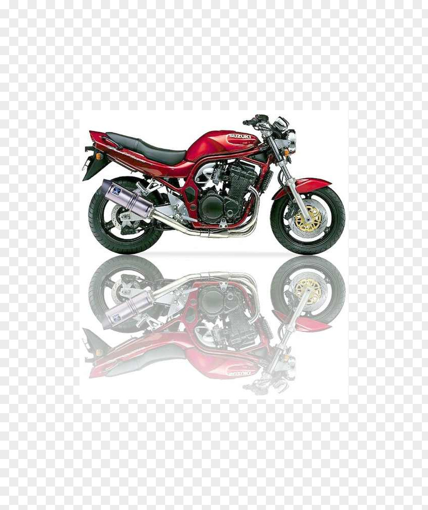 Suzuki GSF 1200 Exhaust System Bandit Series Motorcycle PNG