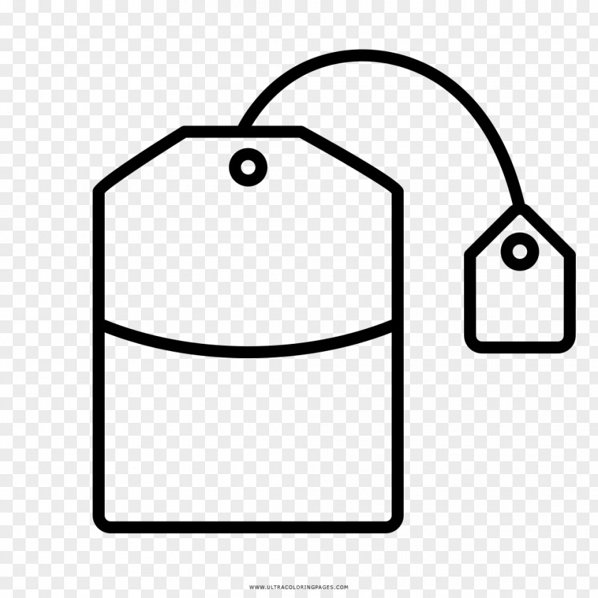 Tea Bag Drawing Coloring Book PNG