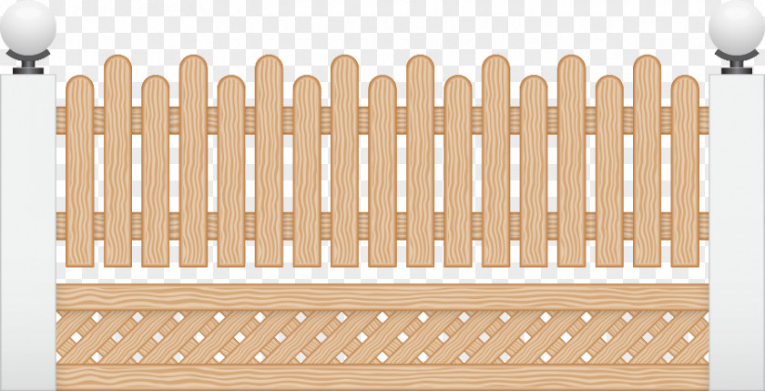 Vector Wooden Fence Lamp Photography Royalty-free Illustration PNG