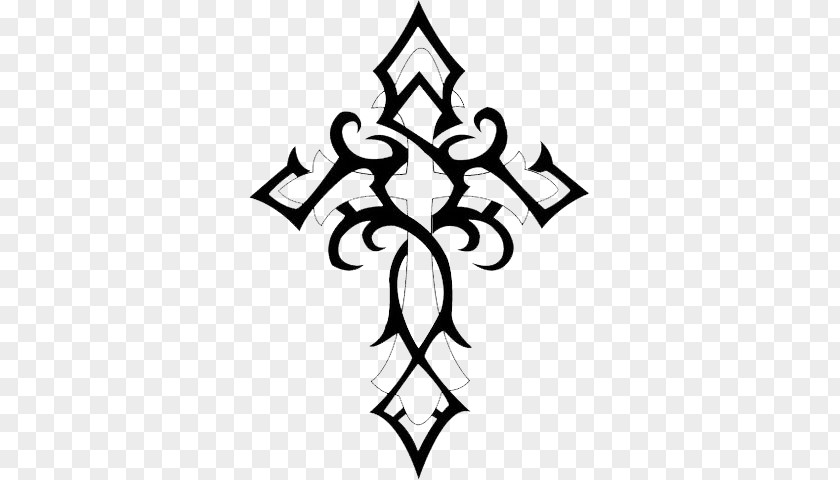 Christian Cross Abziehtattoo Flash PNG