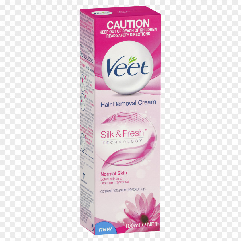 Hair Removal Veet Cream Chemical Depilatory PNG