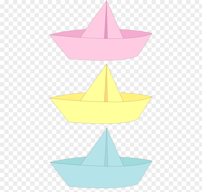 Origami Boat Paper Clip Art PNG