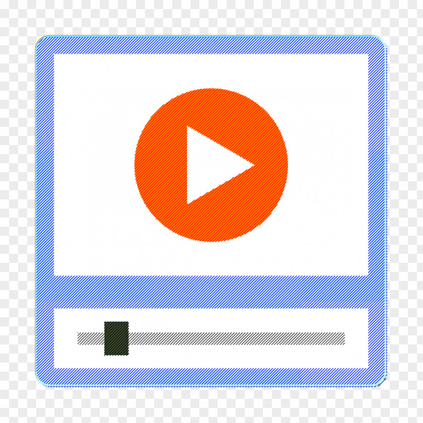Digital Marketing Icon Video Player Movie PNG