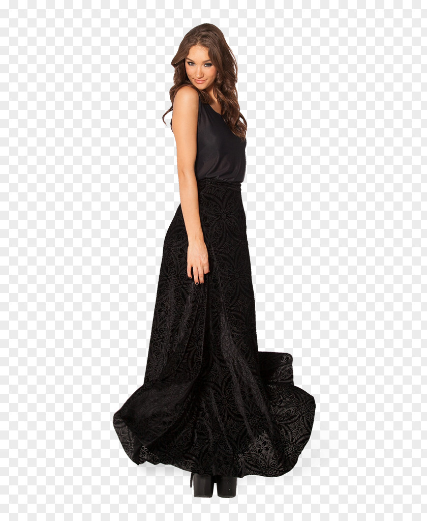 Dress Skirt Little Black Clothing Gown PNG