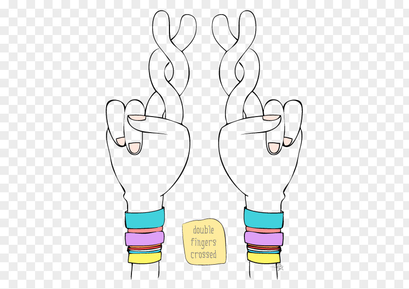 Finger Crossed Fingers Thumb Clip Art Hand PNG