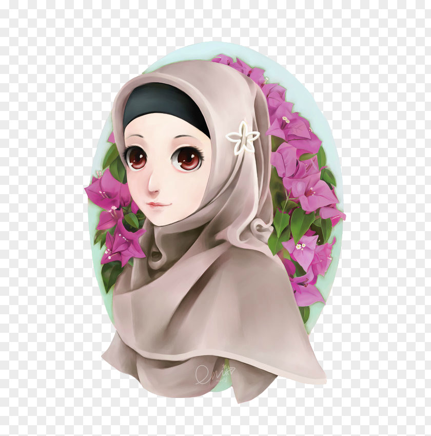 Islam Hajar Ali Hijab Drawing Animated Film Muslim PNG