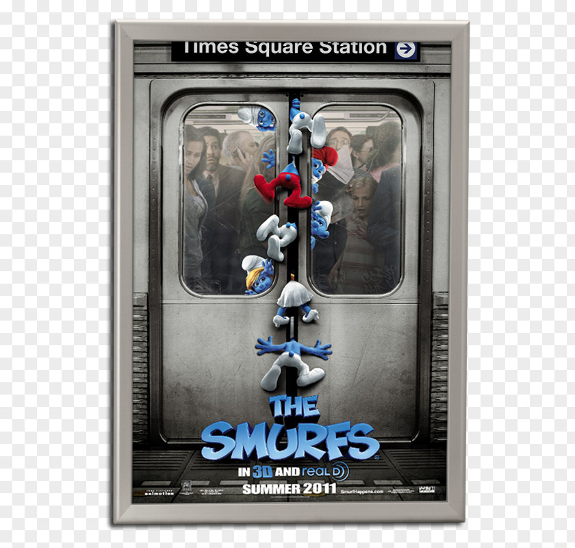 New York City Smurfette Gargamel Film Brainy Smurf PNG