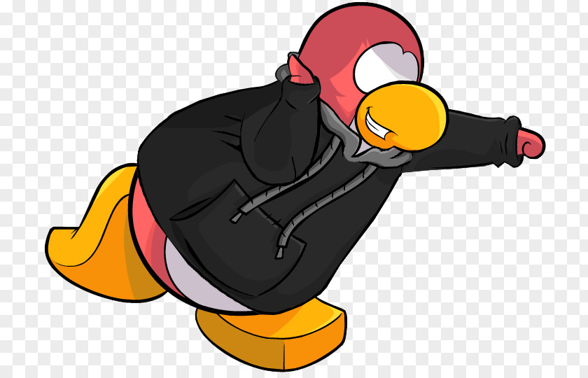 Penguin Club Hoodie Clip Art PNG