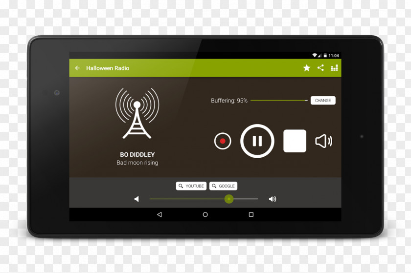 Radio Internet Android PNG