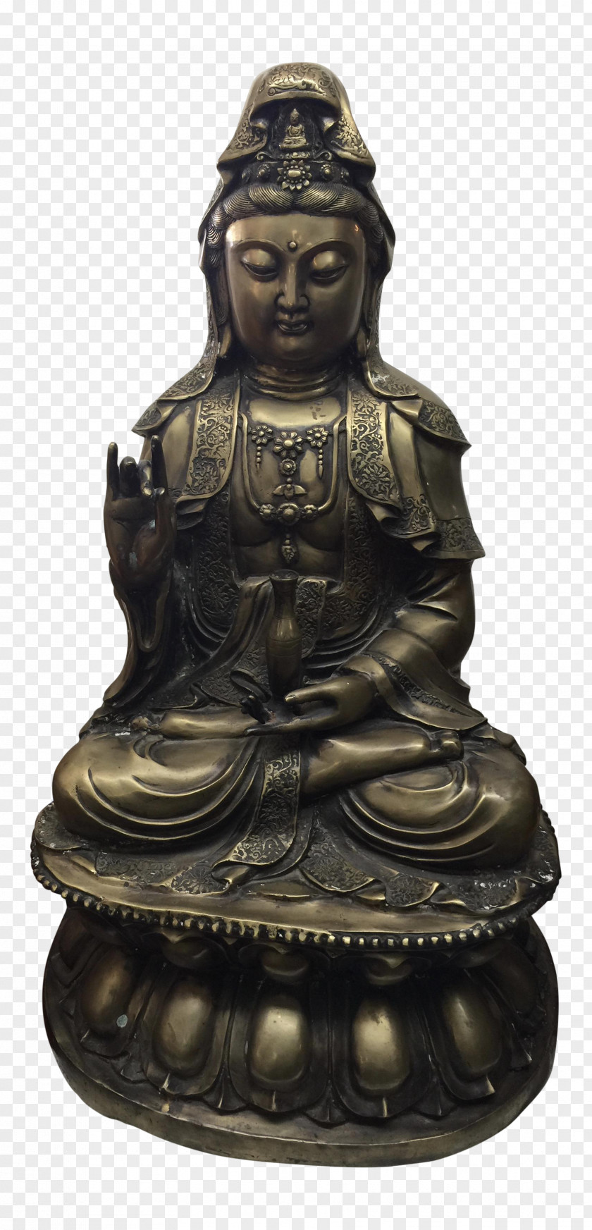 Bronze Sculpture Statue Gautama Buddha PNG