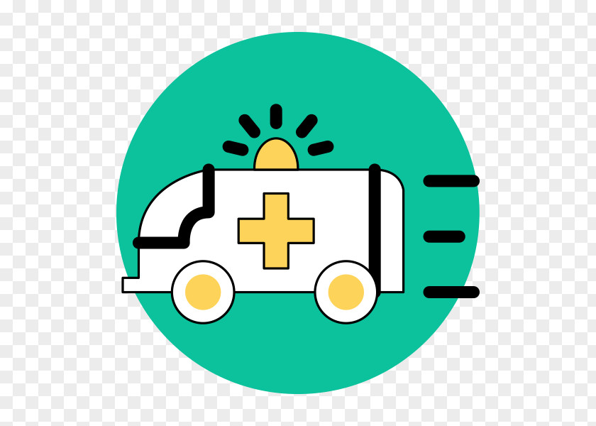 Cartoon Ambulance Designer PNG