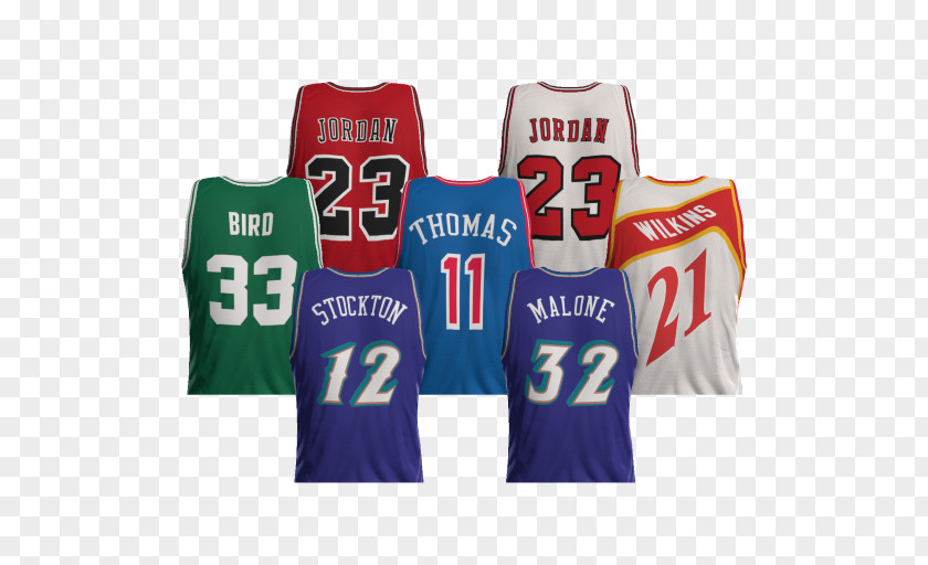 Nba 2k Sports Fan Jersey T-shirt Sleeveless Shirt Outerwear PNG