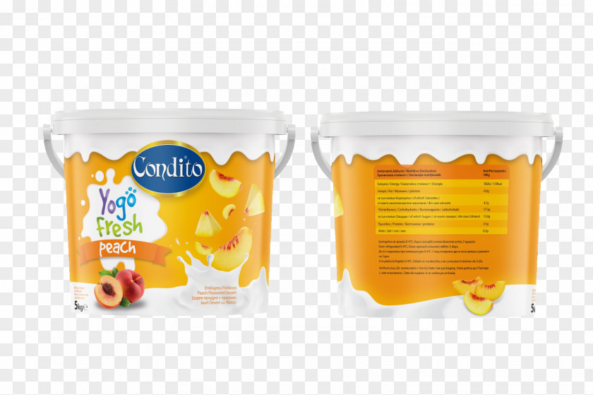 Orange Yogurt Packaging And Labeling Bottle PNG