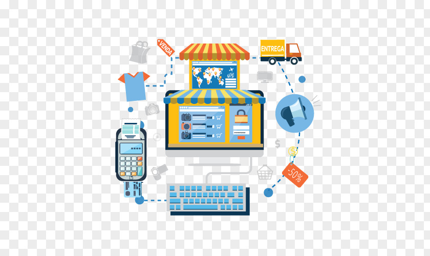 Business E-commerce Web Development Retail Service PNG