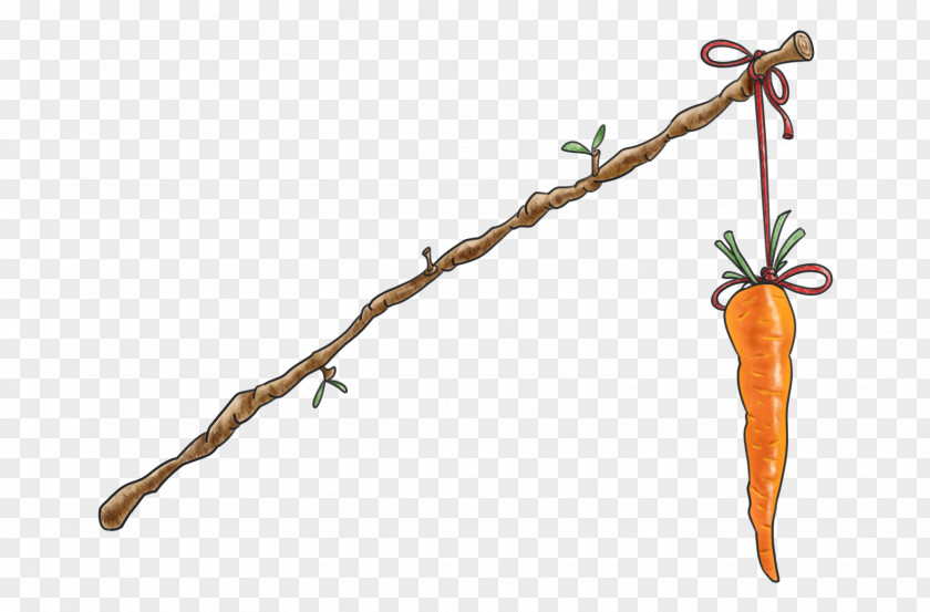 Crispy Carrot And Stick Employee Motivation PNG