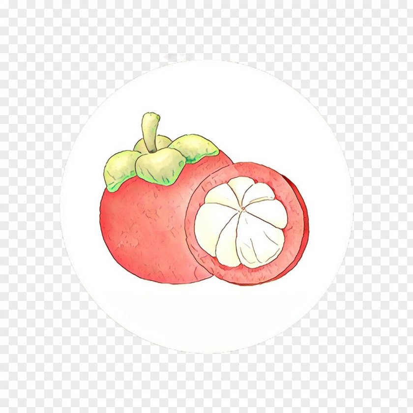 Purple Mangosteen Citrus Apple Cartoon PNG