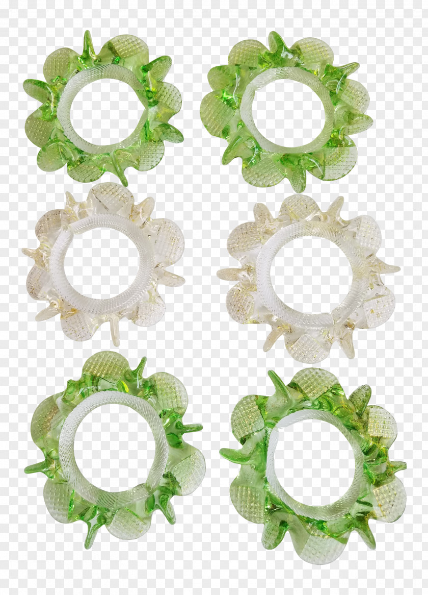 Summer Table Ribbon Napkin Rings Cloth Napkins Set Of 6 Venetian Green The PNG