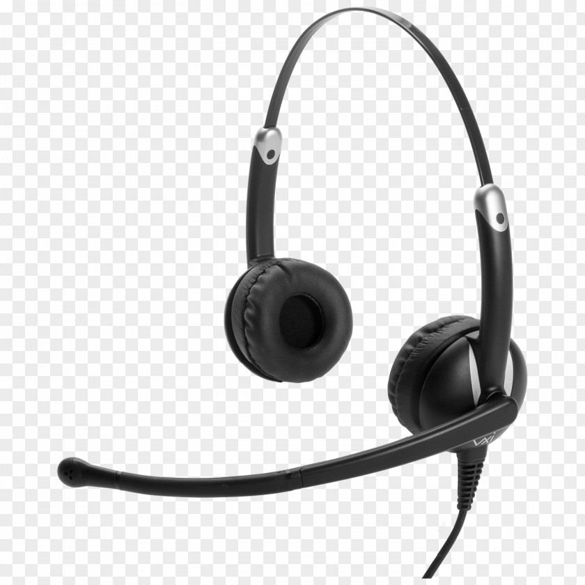 Wearing A Headset Headphones Microphone Audio USB PNG