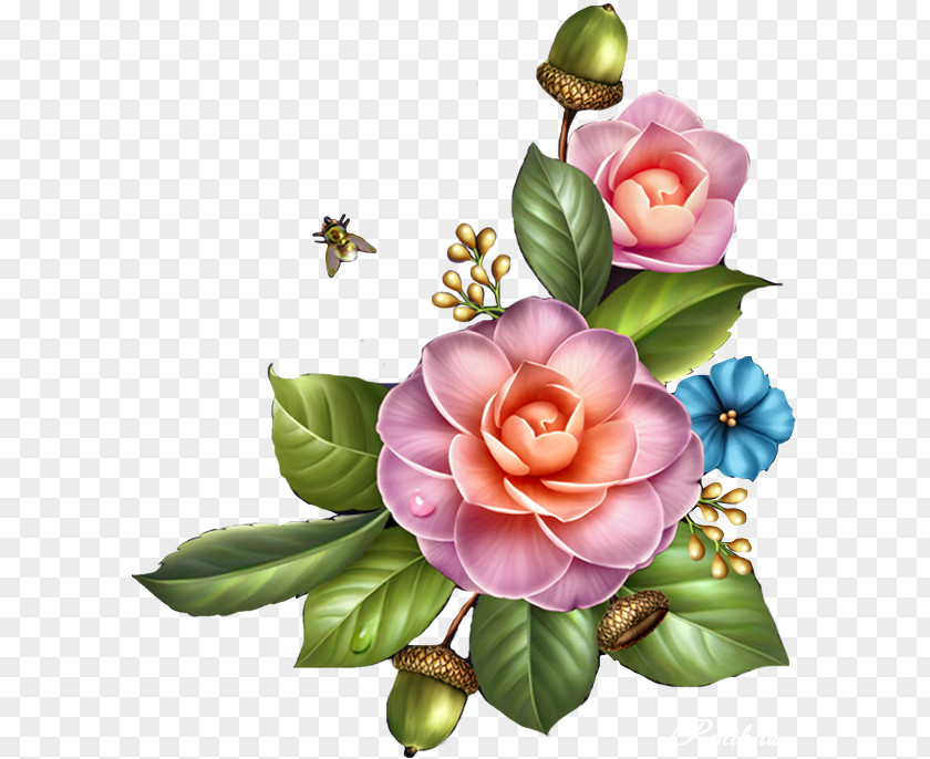 Beautiful Flowers Day Good Clip Art PNG