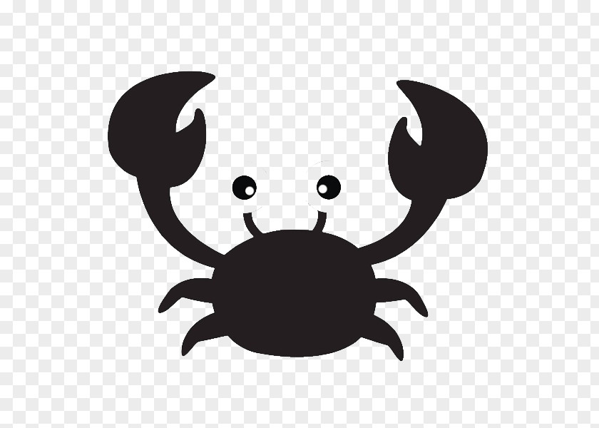 Black Crab Feet Silhouette Clip Art PNG