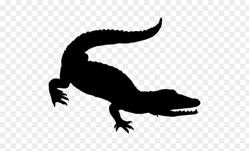 Crocodileblackandwhite Nile Crocodile Alligators Reptile Clip Art PNG