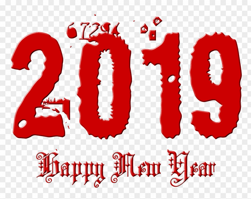 Distressed And Grungy.Others 2019 Happy New Year PNG