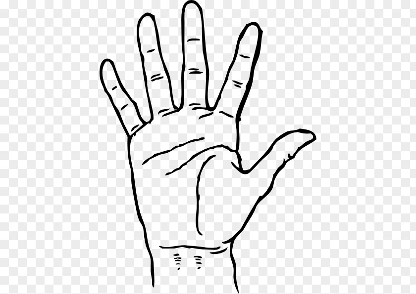 Hand Drawn Color Coloring Book Palm Finger Drawing PNG