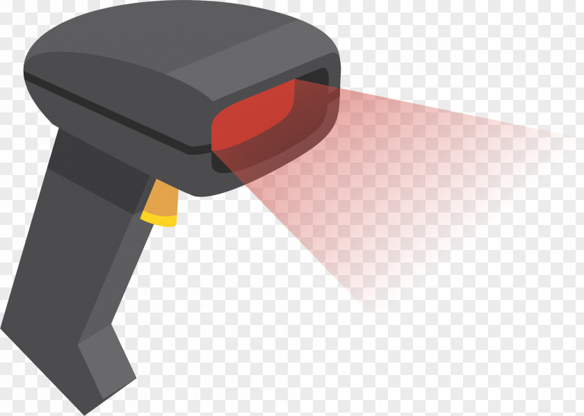 Hand Painted Gray Infrared Scanner Image Icon PNG