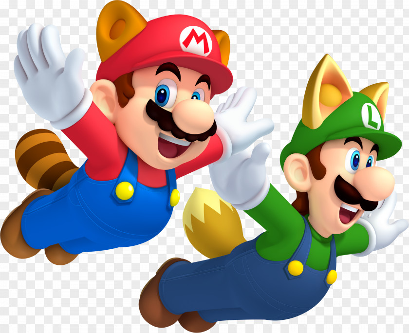 Mario Bros New Super Bros. 2 & Luigi: Superstar Saga PNG