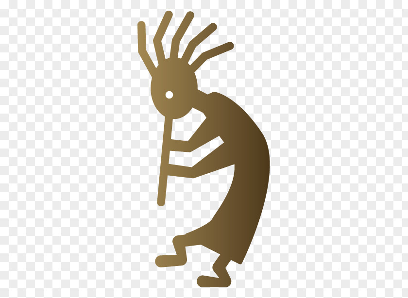 Monster Kokopelli Luck Illustration PNG