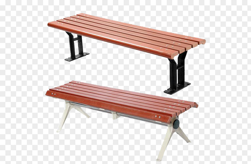 Park Bench Table Chair Seat PNG