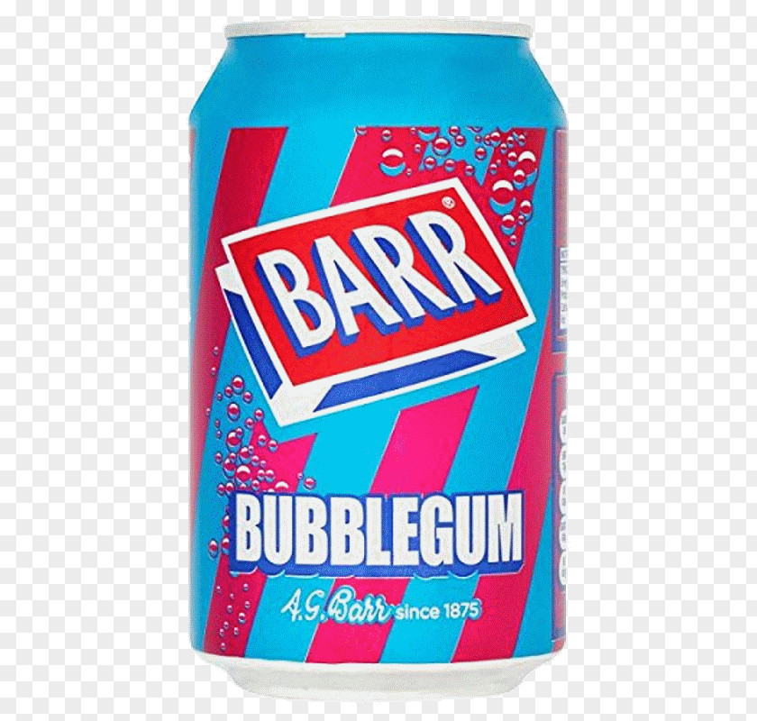 Chewing Gum Fizzy Drinks Cream Soda Carbonated Water Irn-Bru PNG