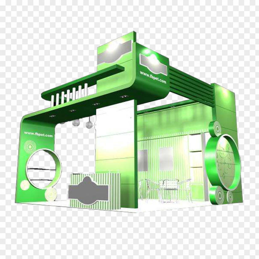 Exhibition Design 3D Hall Exhibit PNG