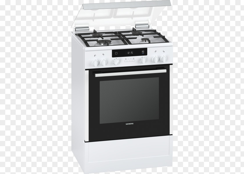Oven Cooking Ranges Gas Stove Bosch HGD745220 Polar White Gas-kombi-standherd 60cm Kochfeld PNG