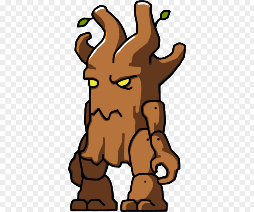 Treant Scribblenauts Unlimited Super Remix Legendary Creature PNG