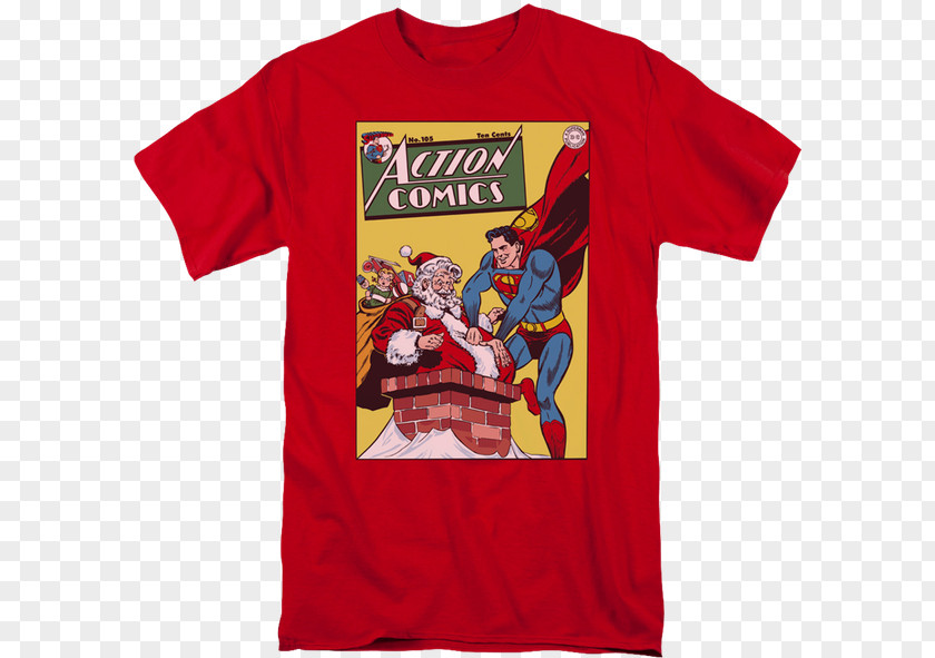 Superman T-shirt DC Comics Onesie PNG