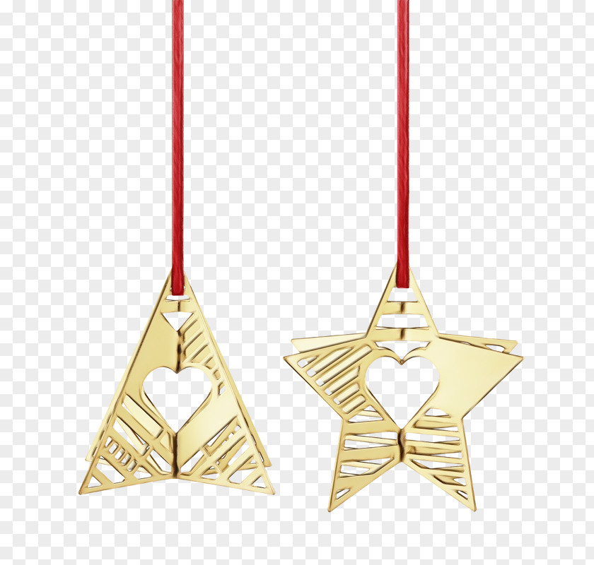 Triangle Holiday Ornament Christmas PNG