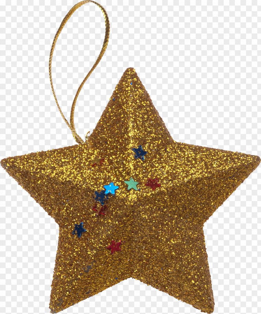 Twinkle Christmas Ornament Star Clip Art PNG