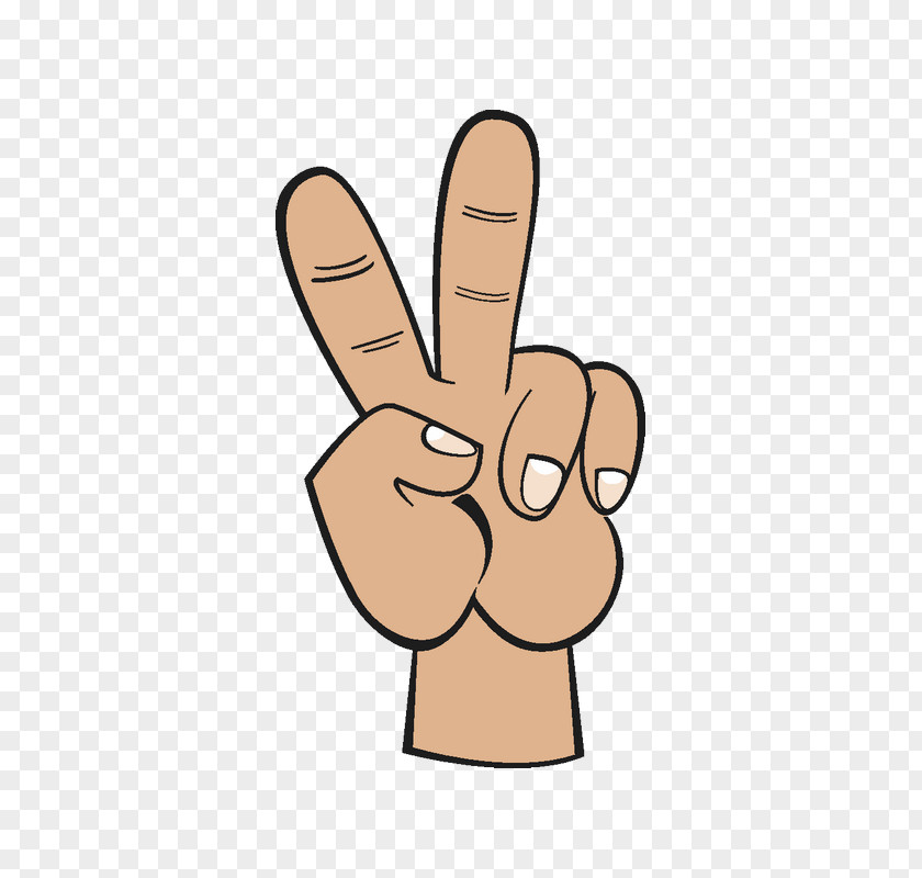 V Sign Clip Art PNG