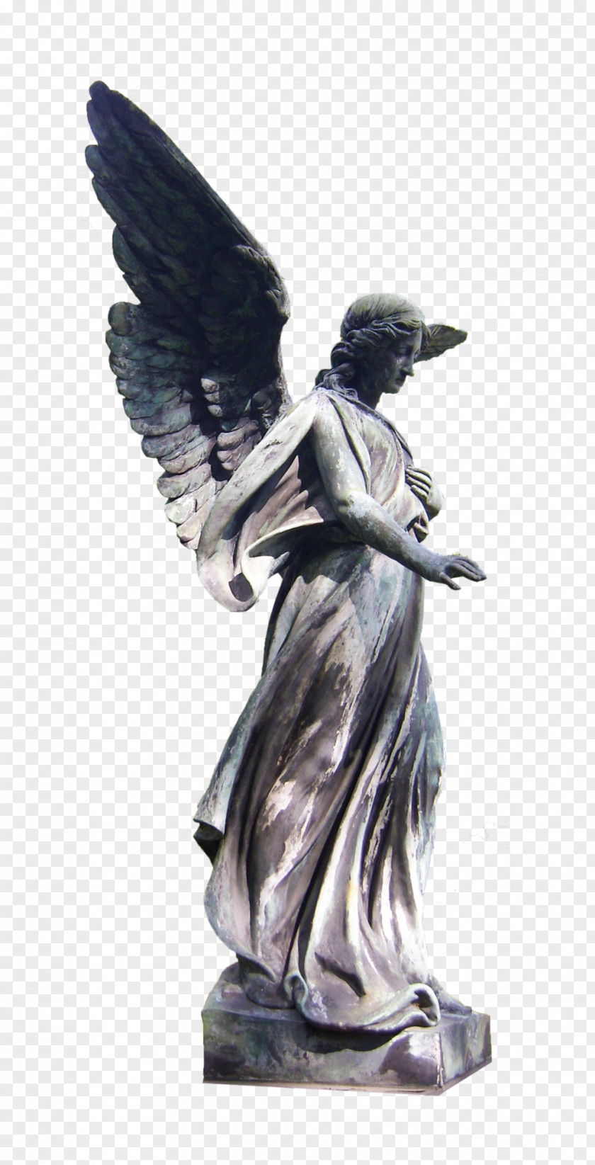 Angel Statue Classical Sculpture Figurine PNG