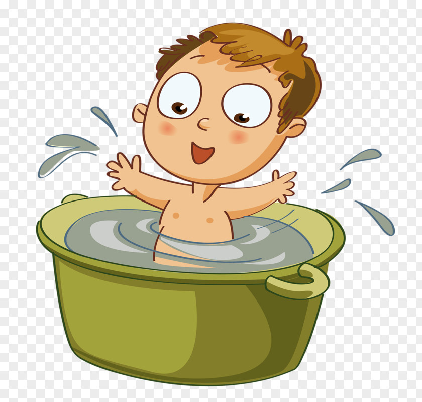 Baby Shower Infant Bathing Clip Art PNG