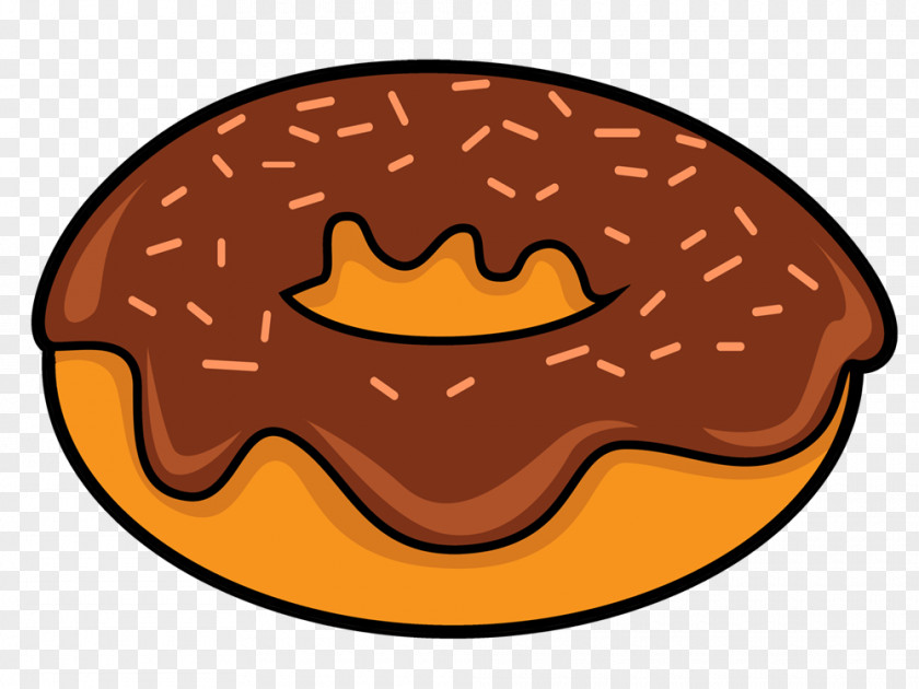 Cake Gourmet Coffee And Doughnuts Icing Cartoon Clip Art PNG