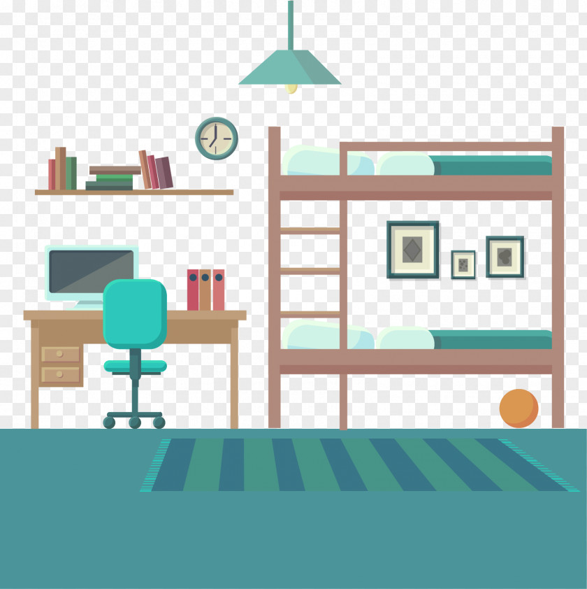 Classroom Bookshelf Bedroom Vector Graphics Drawing Image PNG