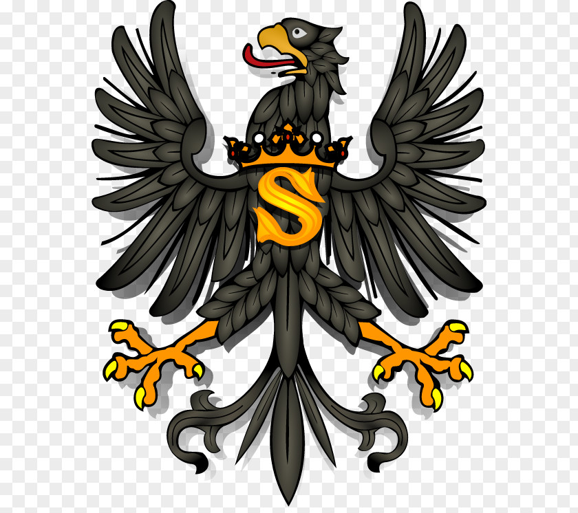 Falcon Vector Kingdom Of Prussia Duchy East Royal PNG
