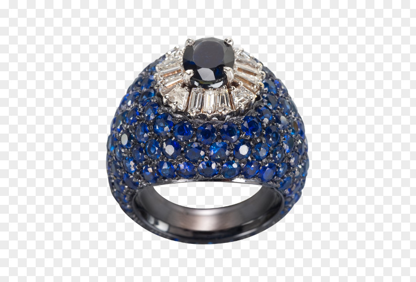 Sapphire Cobalt Blue Bling-bling Jewellery Diamond PNG