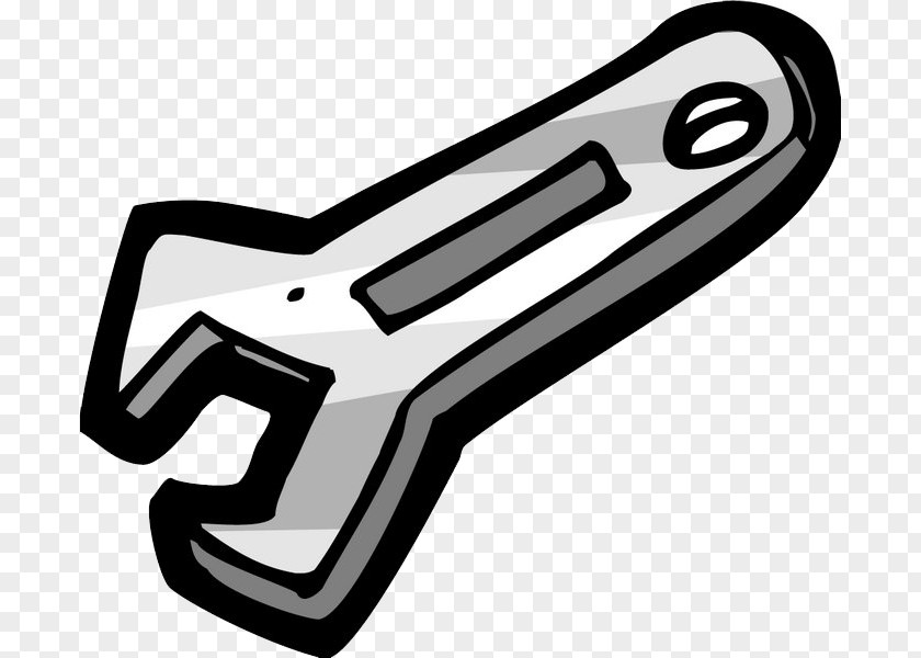 Cartoon Pliers Black And White PNG