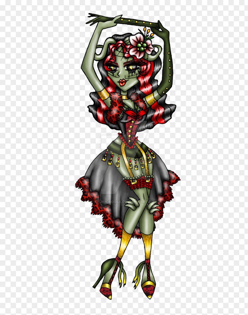 Demon Costume Design Cartoon Tree PNG