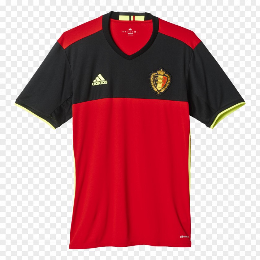 T-shirt Jersey Belgium National Football Team Adidas PNG